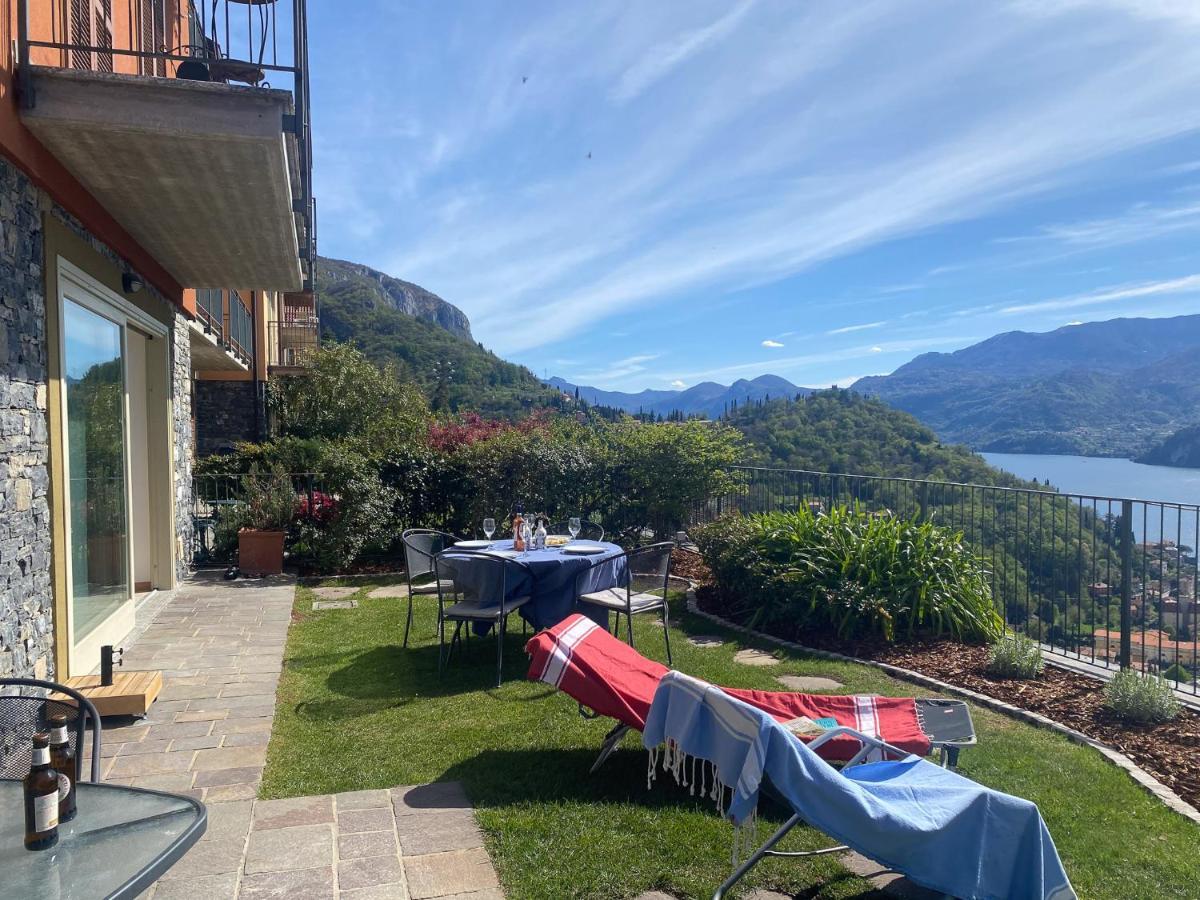 Vista Paradiso I - Garten Ferienwohnung Perledo Extérieur photo